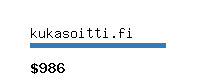 kukasoitti.fi Website value calculator
