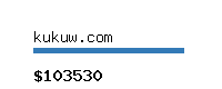 kukuw.com Website value calculator