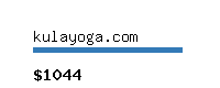 kulayoga.com Website value calculator