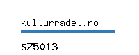 kulturradet.no Website value calculator