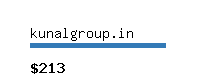 kunalgroup.in Website value calculator
