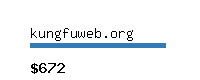 kungfuweb.org Website value calculator