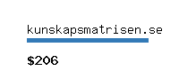 kunskapsmatrisen.se Website value calculator