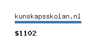 kunskapsskolan.nl Website value calculator