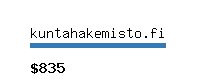 kuntahakemisto.fi Website value calculator