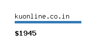 kuonline.co.in Website value calculator