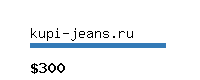 kupi-jeans.ru Website value calculator