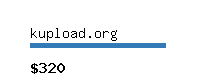 kupload.org Website value calculator