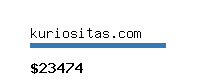 kuriositas.com Website value calculator
