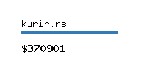 kurir.rs Website value calculator