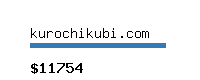 kurochikubi.com Website value calculator