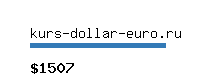 kurs-dollar-euro.ru Website value calculator