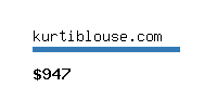kurtiblouse.com Website value calculator