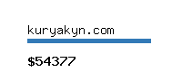 kuryakyn.com Website value calculator