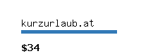 kurzurlaub.at Website value calculator