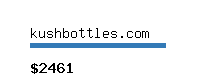 kushbottles.com Website value calculator