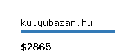 kutyubazar.hu Website value calculator