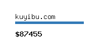 kuyibu.com Website value calculator