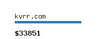 kvrr.com Website value calculator