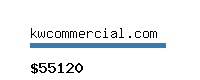 kwcommercial.com Website value calculator