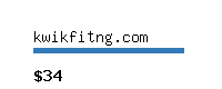 kwikfitng.com Website value calculator