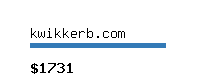 kwikkerb.com Website value calculator