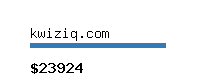 kwiziq.com Website value calculator