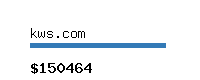 kws.com Website value calculator