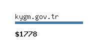 kygm.gov.tr Website value calculator