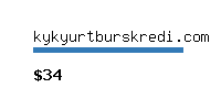 kykyurtburskredi.com Website value calculator