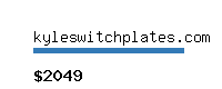 kyleswitchplates.com Website value calculator