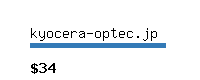 kyocera-optec.jp Website value calculator