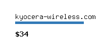 kyocera-wireless.com Website value calculator