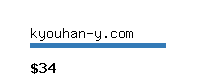 kyouhan-y.com Website value calculator