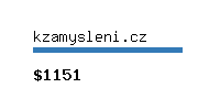 kzamysleni.cz Website value calculator