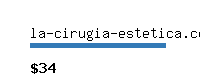 la-cirugia-estetica.com Website value calculator