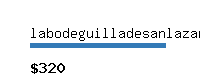 labodeguilladesanlazaro.com Website value calculator