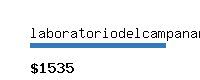 laboratoriodelcampanar.com Website value calculator