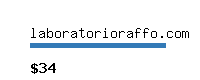 laboratorioraffo.com Website value calculator