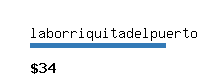 laborriquitadelpuerto.com Website value calculator