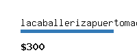 lacaballerizapuertomadero.com Website value calculator