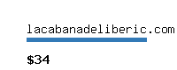 lacabanadeliberic.com Website value calculator