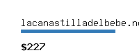 lacanastilladelbebe.net Website value calculator