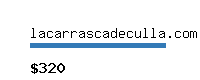 lacarrascadeculla.com Website value calculator