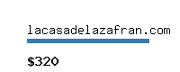 lacasadelazafran.com Website value calculator