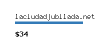 laciudadjubilada.net Website value calculator