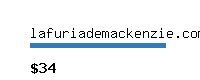 lafuriademackenzie.com Website value calculator