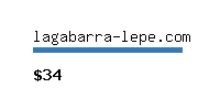 lagabarra-lepe.com Website value calculator