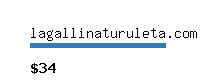 lagallinaturuleta.com Website value calculator