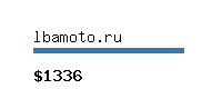 lbamoto.ru Website value calculator